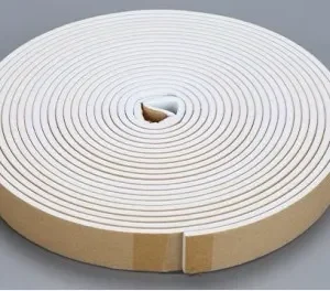 100mm HI Density Stick Back Foam White