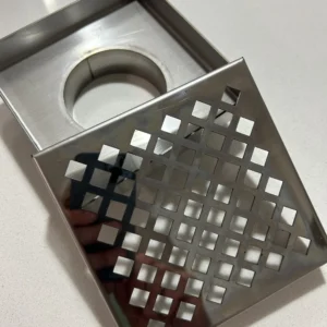 150 x150 Stormwater grate high polished
