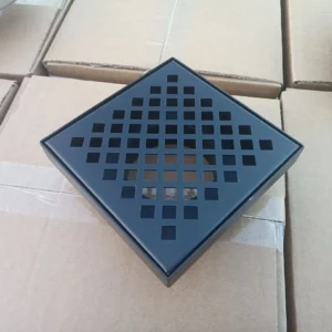 150x150 Storm Water Grate Black